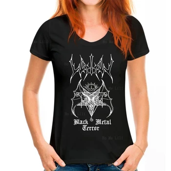 Мужская футболка Watain Black Metal Terror, женская футболка, большая черная футболка большого роста
